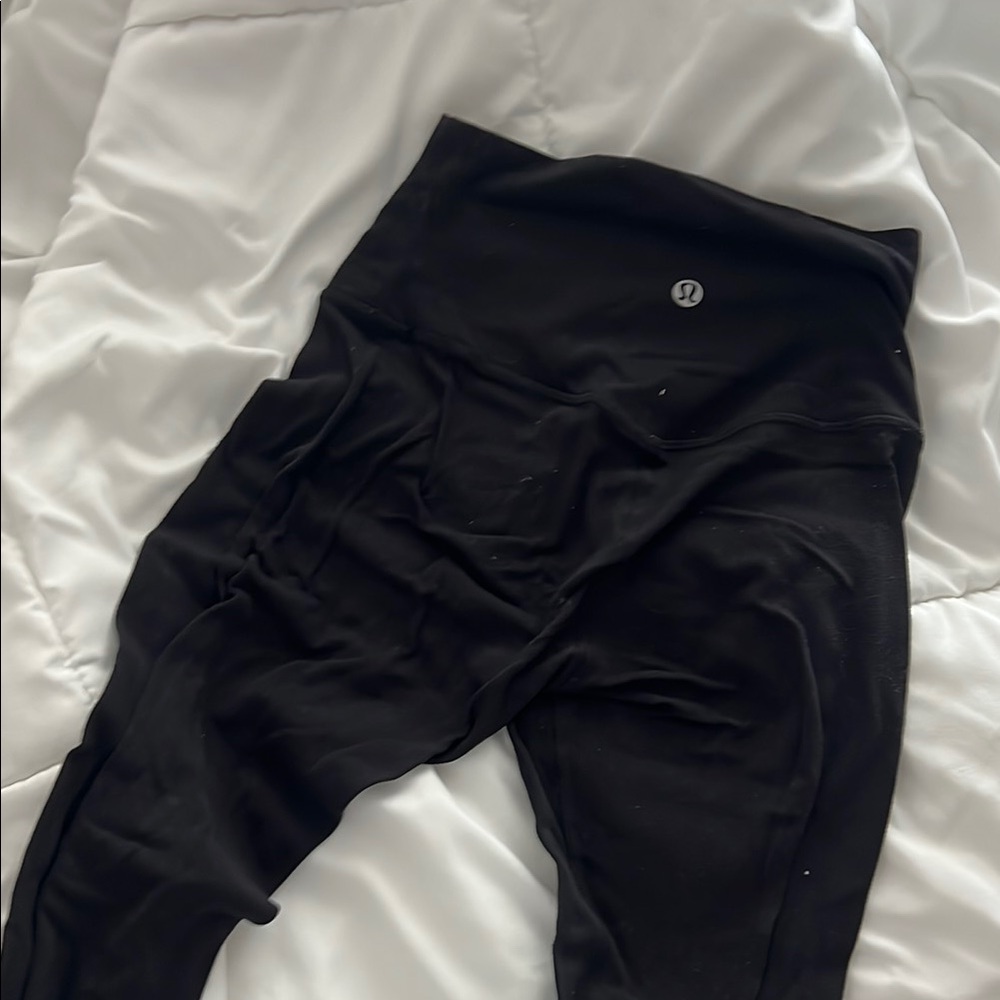 Lululemon Athletica Black High-Rise Leggings